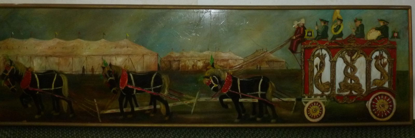 BETTY ZOE MILLER CIRCUS BANDWAGON