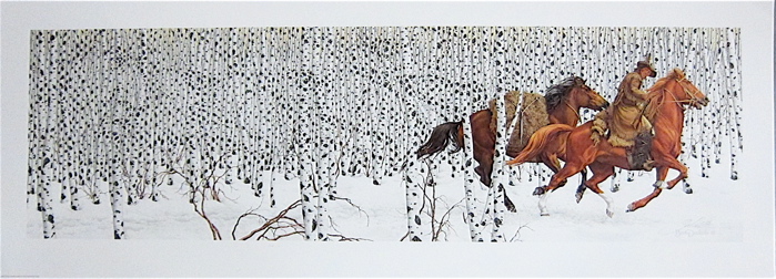 BEV DOOLITTLE COLOR LITHOGRAPH