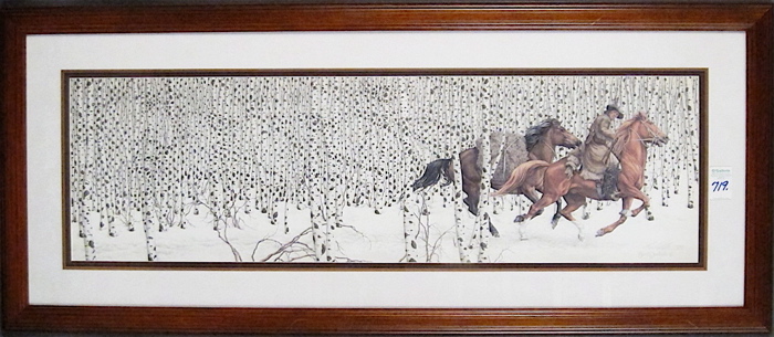 BEV DOOLITTLE COLOR LITHOGRAPH