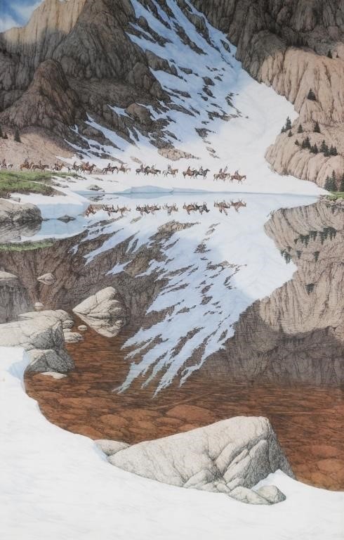 BEV DOOLITTLE PRINT"Season of the