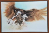 BEV DOOLITTLE, RUSHING WAR EAG