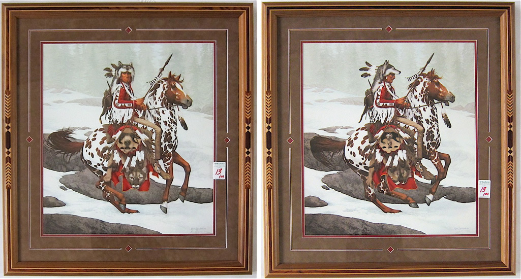 BEV DOOLITTLE TWO COLOR LITHOGRAPHS
