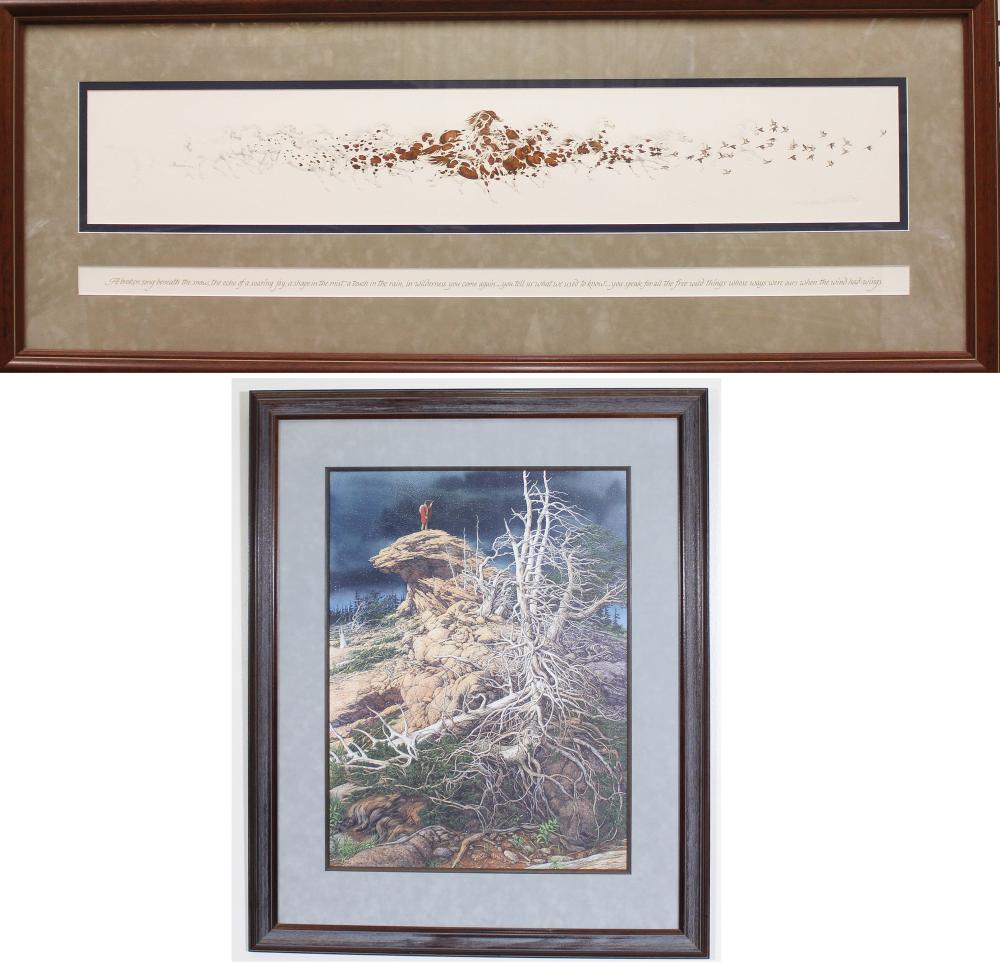 BEV DOOLITTLE TWO OFFSET