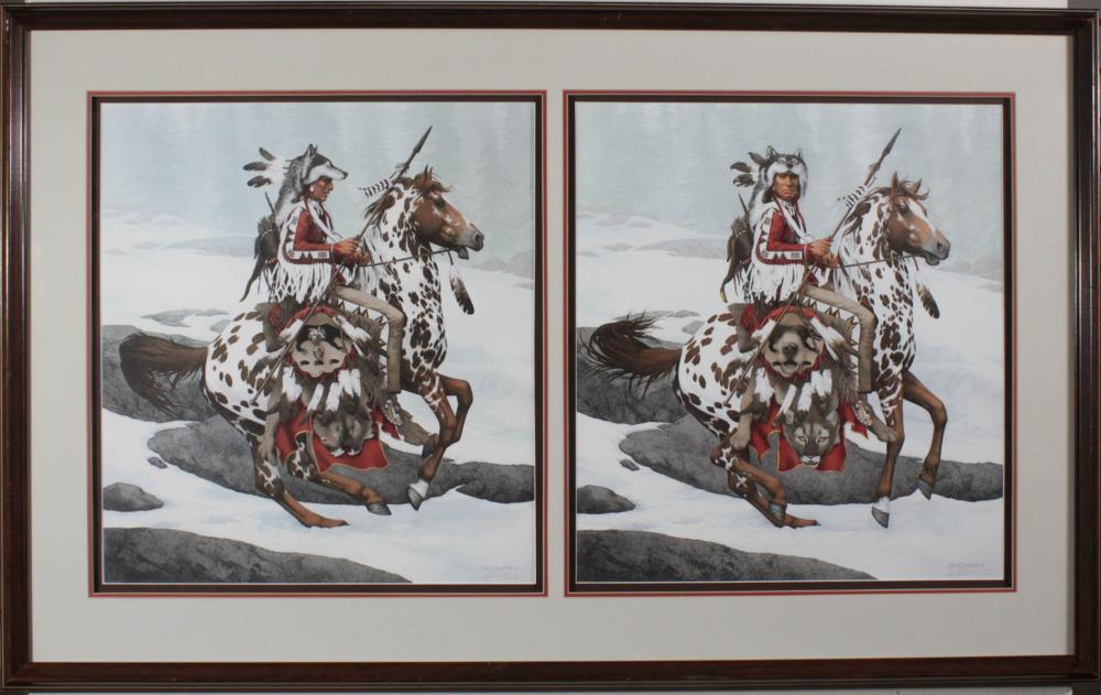 BEV DOOLITTLE TWO OFFSET