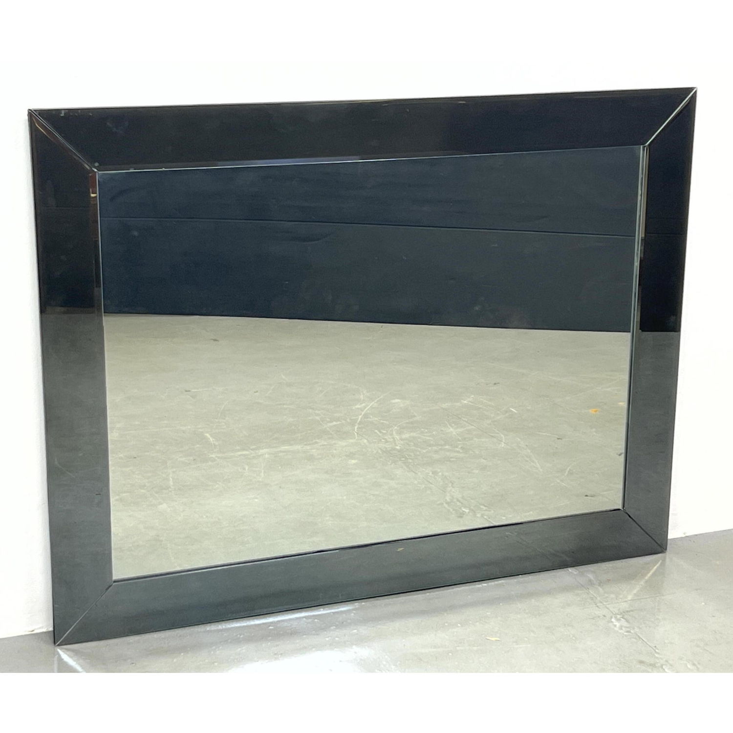 Beveled Mirror Framed Wall Mirror.