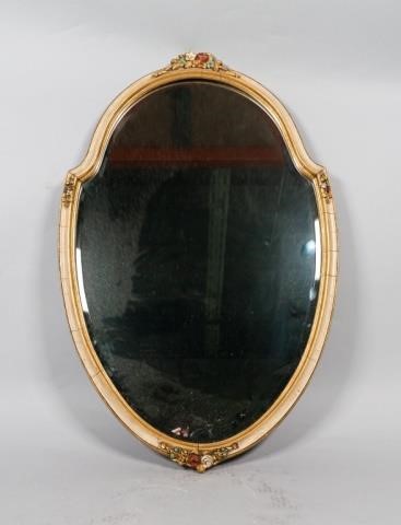 BEVELED WOODEN WALL MIRRORBeveled