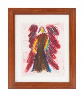 BEVERLY BUCHANAN FOLK ART ANGE