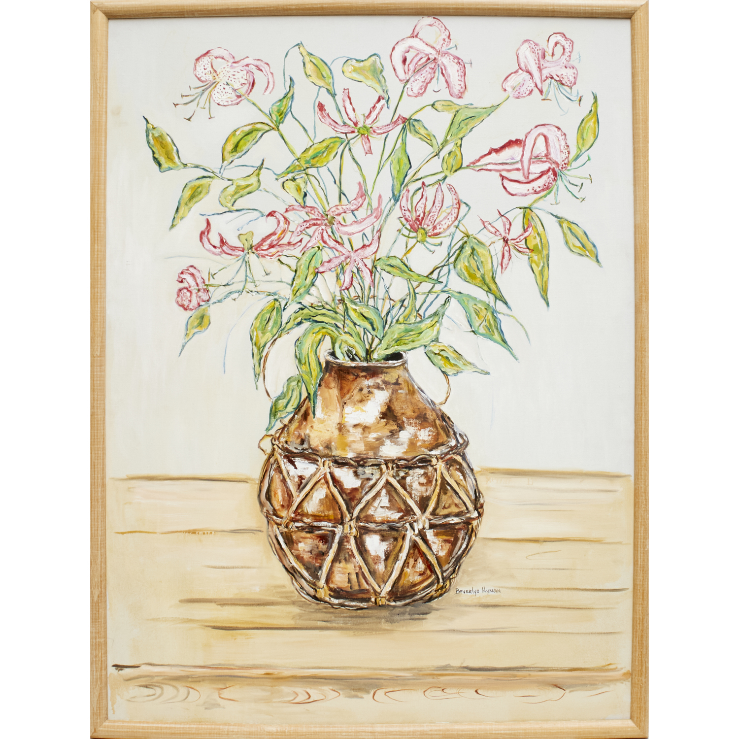 BEVERLYE HYMAN, LARGE STILL LIFE
