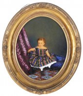 B.F. FERGUSON REVERSE PAINTED