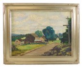 B.H. MORSE (20TH C.), OIL ON C