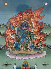 BHUTAR THANGKA OF VAJRAPANI, F