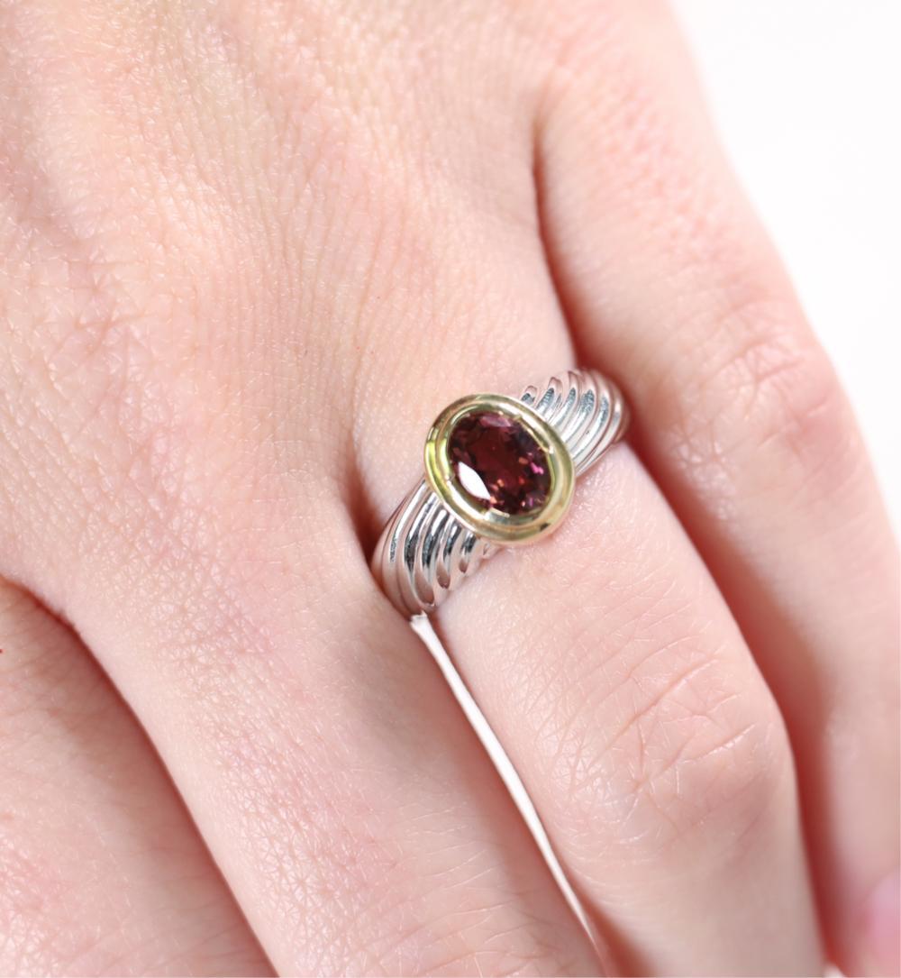 BI COLOR 0.95CT PINK TOURMALINE