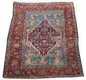 BIBACABAD WOOL RUGred field; C