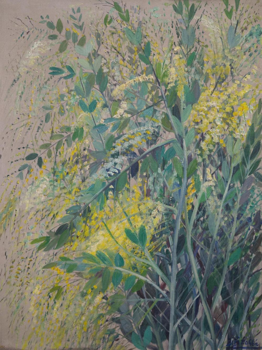 BIBI ZOGBE OIL ON CANVASBIBI