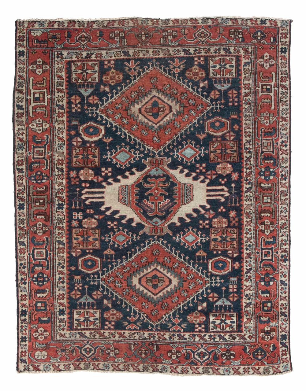 BIBIKIBAD RUG: 4’5” X 5’7” EARLY