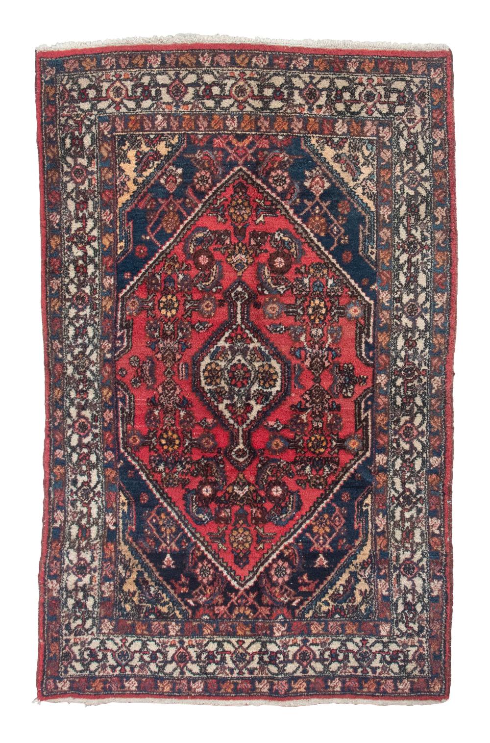 BIBIKIBAD RUG: 4’5” X 7’0” CIRCA