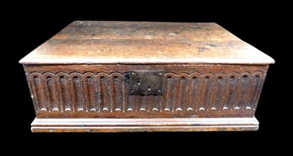 BIBLE BOX, EUROPEAN, EARLY 18TH