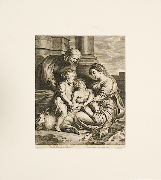 Biblical Engraving Continental a