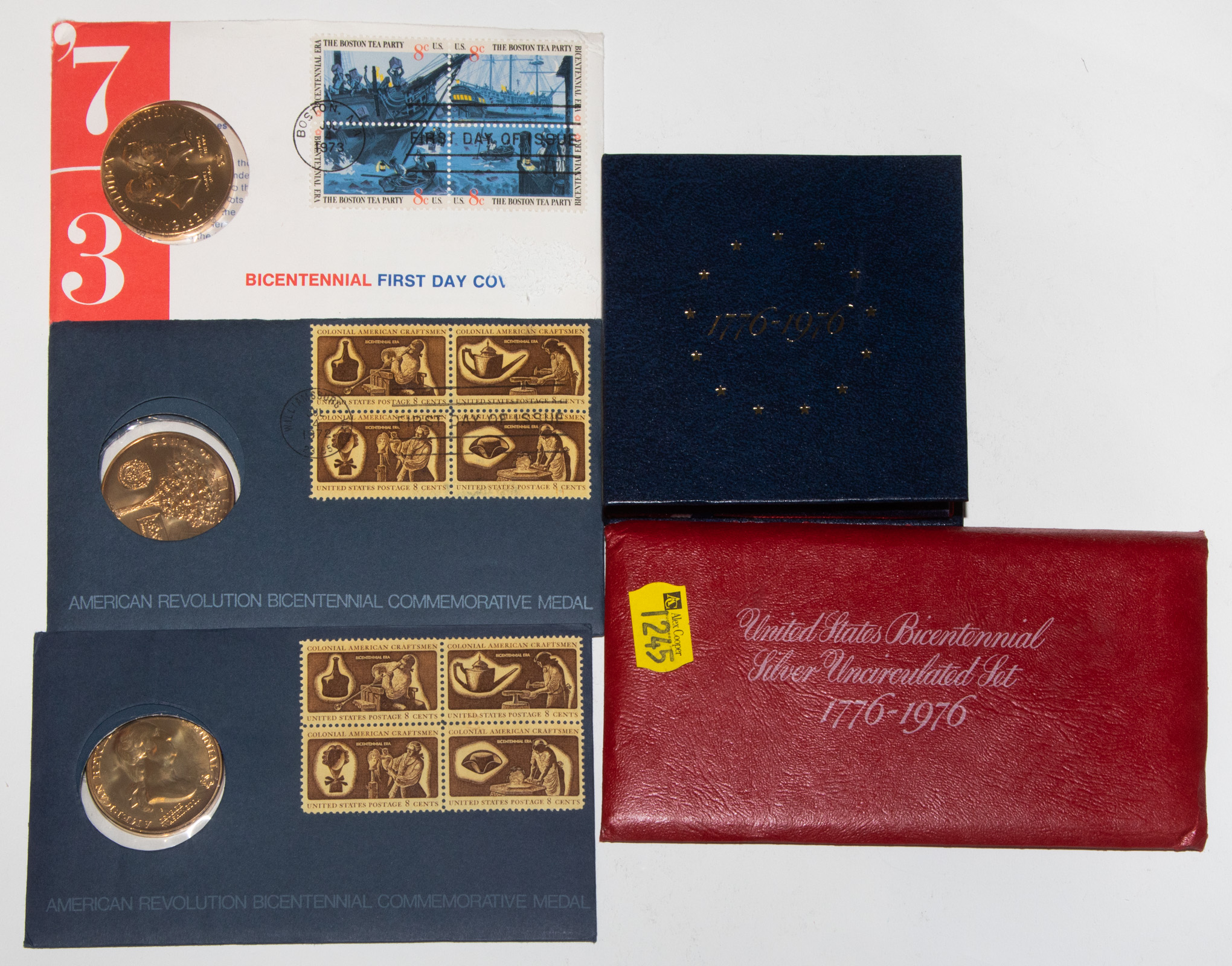 BICENTENNIAL MATERIAL 1976 3 Coin