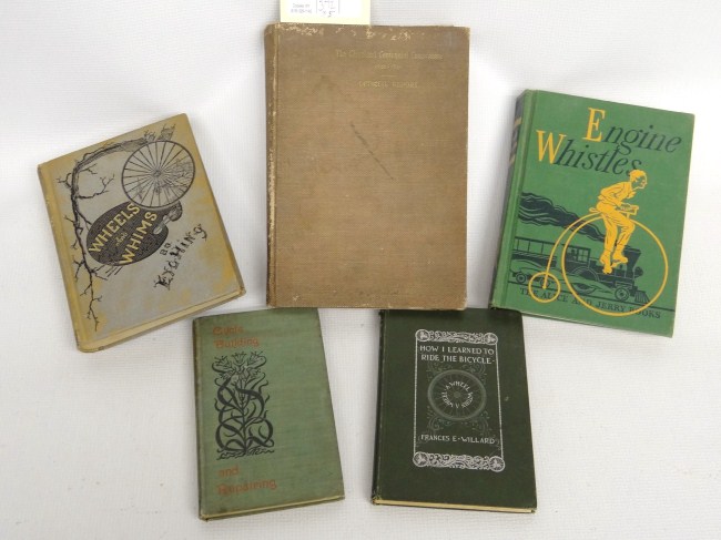 Bicycle book lot including: ''Cycle