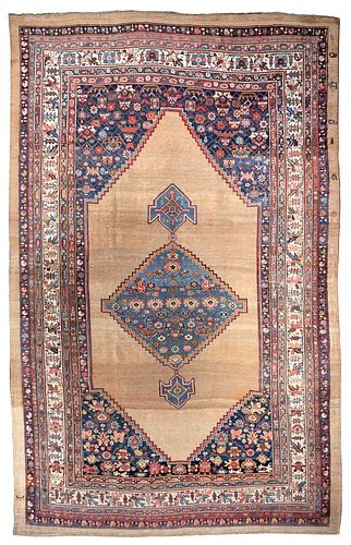 BIDJAR CAMEL HAIR CARPETlate 19th