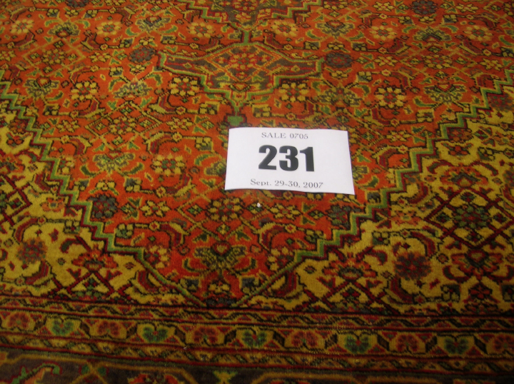 Bidjar Carpet,  8' 5" x 11' 2".
