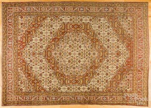 BIDJAR CARPET, CA. 1940, 10'6" X