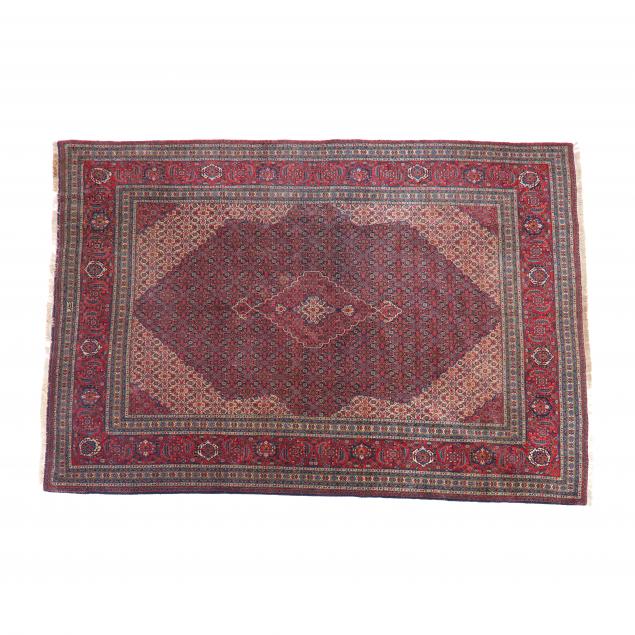 BIDJAR CARPET With midnight blue
