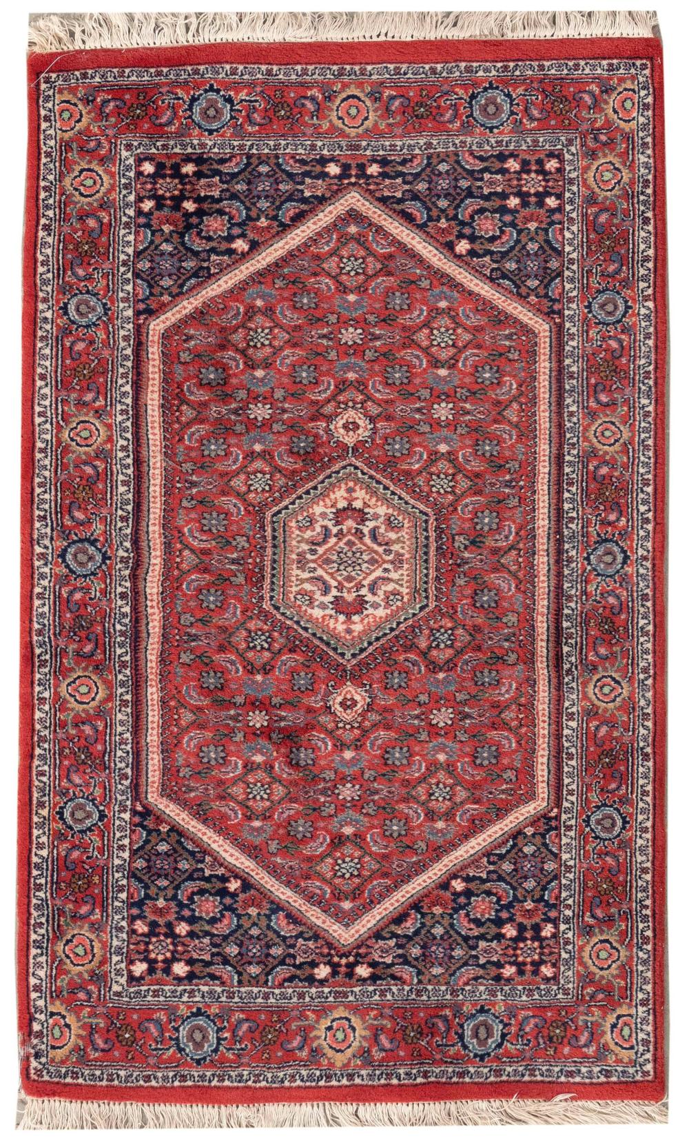 BIDJAR DESIGN RUG: 3'1" X 5'0" LATE
