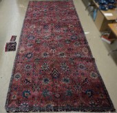 BIDJAR LONG RUG, ALTERED AND R