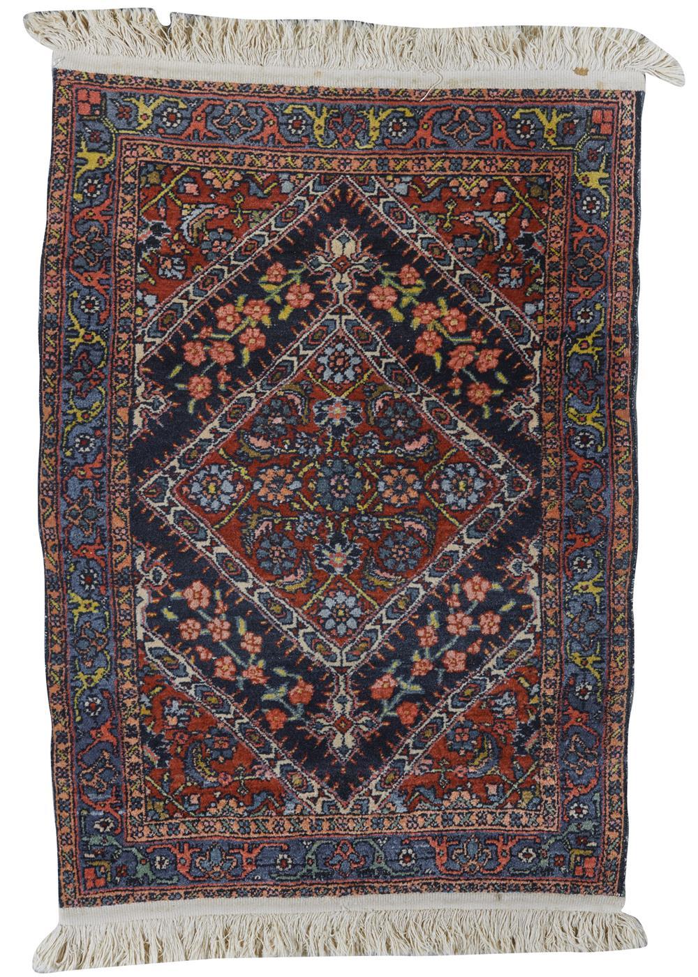 BIDJAR MAT, PERSIA, CA. 1925; 2 FT.