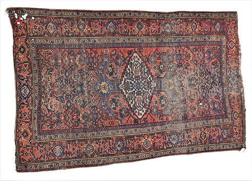 BIDJAR ORIENTAL SCATTER RUG, 4' 10"