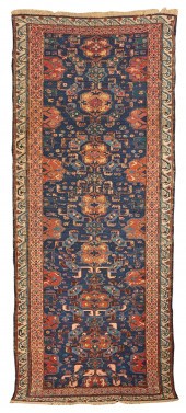 BIDJOV SOUMAC RUG, CAUCASUS, C