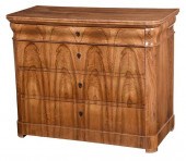 BIEDERMEIER BOOKMATCHED FIGURE