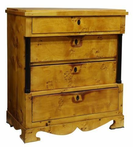BIEDERMEIER BURLED BIRCH