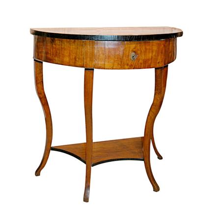 Biedermeier Ebonized Wood and