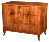 BIEDERMEIER FIGURED AND BOOKMA
