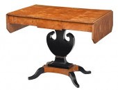 BIEDERMEIER FIGURED LIGHTWOOD