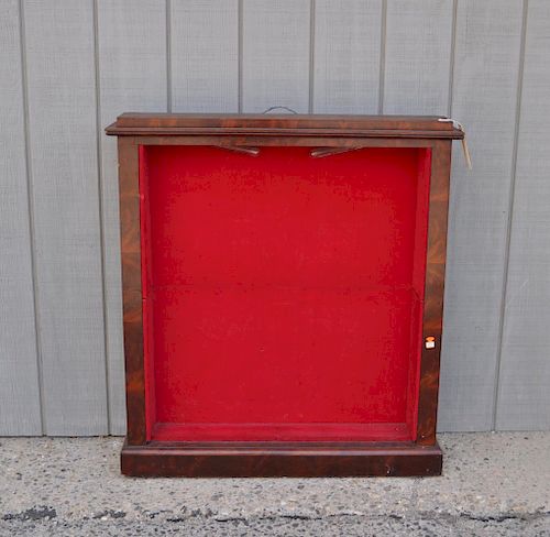 BIEDERMEIER FIGURED MAHOGANY