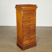 BIEDERMEIER FIGURED WALNUT SEM