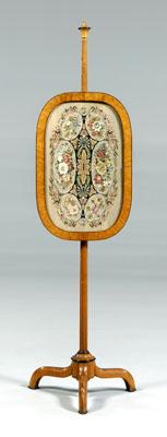 Biedermeier fire screen, fine