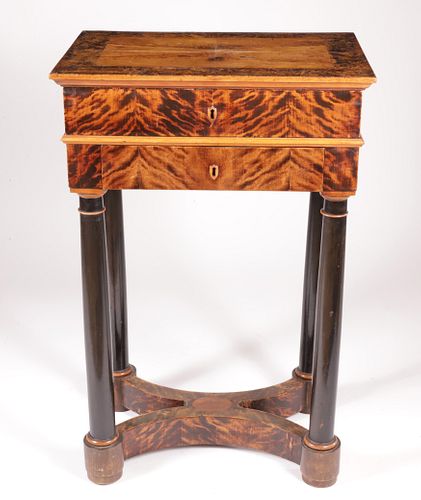 BIEDERMEIER FLAME BIRCH AND