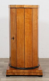 BIEDERMEIER FLOOR BAR CABINETB
