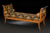 Biedermeier Fruitwood and Ebon