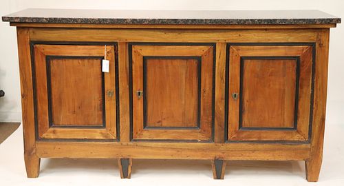 BIEDERMEIER FRUITWOOD SIDE CABINET,