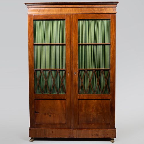 BIEDERMEIER GLAZED MAHOGANY