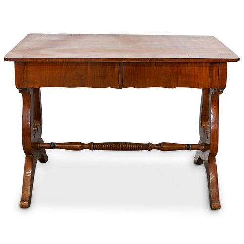 BIEDERMEIER LYRE-SHAPED PILLAR