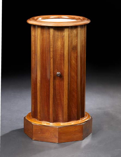 Biedermeier Mahogany and Marble-Top