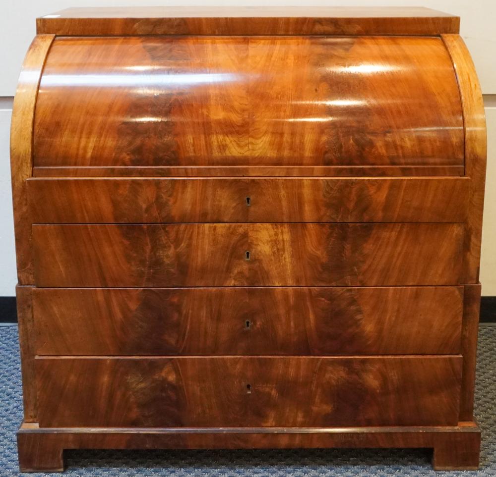 BIEDERMEIER MAHOGANY TWO-PART
