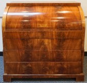BIEDERMEIER MAHOGANY TWO-PART
